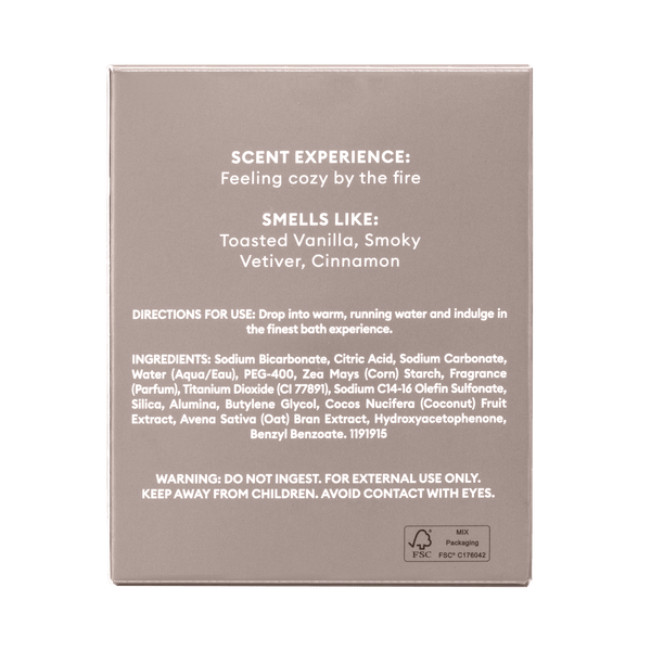 Fireside Vanille - Bath Bomb - Finery Fragrance