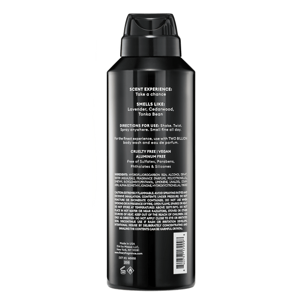 Two Billion - Deodorant Body Spray - Finery Fragrance
