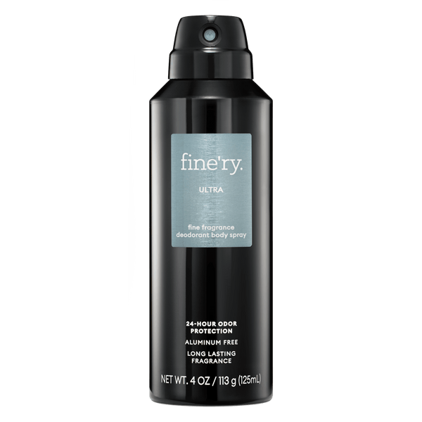 Ultra - Deodorant Body Spray - Finery Fragrance